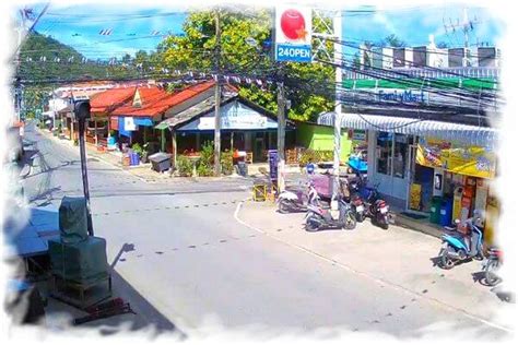 livecam koh samui|lamai street live cam.